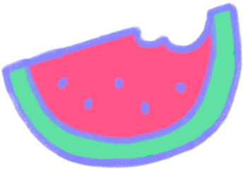 watermelon_bitten_slice_summer_fruit_illustration