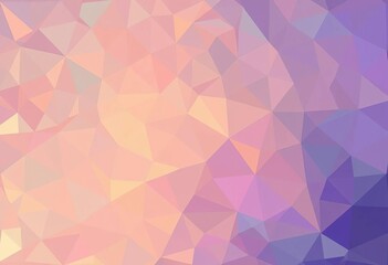 Fototapeta premium Abstract low-poly geometric background texture, clean, digital