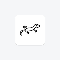 Day Gecko, vector, pixel perfect, illustrator file