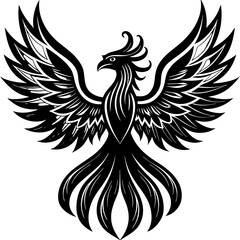 eagle tattoo vector