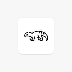 Armadillo Lizard, vector, pixel perfect, illustrator file