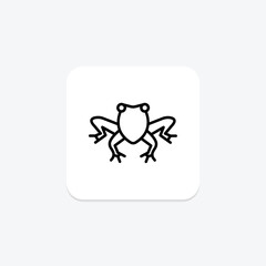 Oriental Fire Bellied Frog, vector, pixel perfect, illustrator file