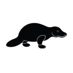 vector illustration of a cartoon seal