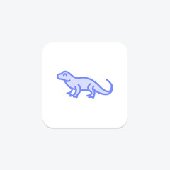 Uromastyx, vector, pixel perfect, illustrator file