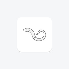Legless Lizard, vector, pixel perfect, illustrator file