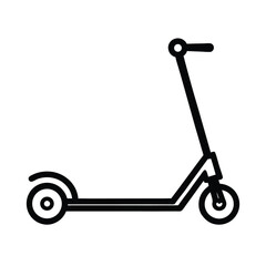 scooter icon vector illustration