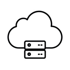 cloud computing concept illustration