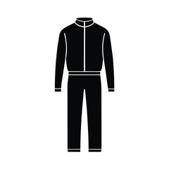 vector illustration of a business suit