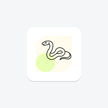 Ball Python, vector, pixel perfect, illustrator file