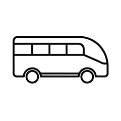 vector illustration of a bus