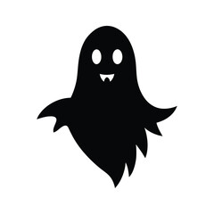 Halloween Ghost Phone Case Vector Silhouette