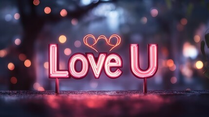 Romantic neon sign (12)