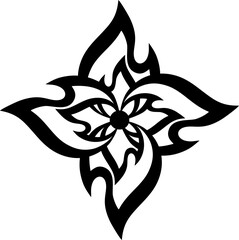 vector illustration of a flower