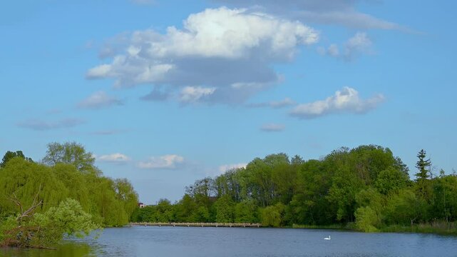 beautiful view of the lake