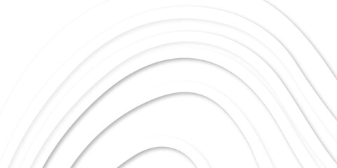 Abstract white paper cut background with line. 3d topography relief. Vector topographic illustration. realistic papercut decoration textured with wavy layer and shadow. seamless pattern wave design.