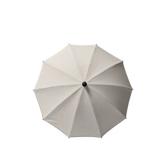 Minimalist Compact Beach Umbrella with a Sleek Design Isolated on Transparent Background