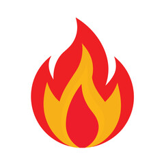 vector fire icon