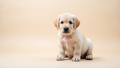 Adorable labrador puppy dog pet cute animal baby canine
