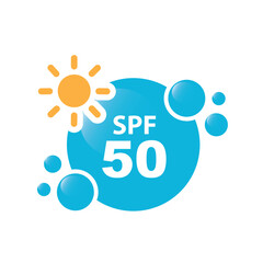 Spf stamp 50, UV protection.