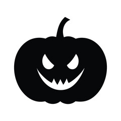 Halloween Pumpkin Tote Vector Silhouette