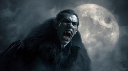 Dark Creature in Moonlight