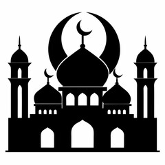 taj mahal vector illustration