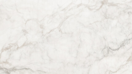 Elegant white marble texture with subtle gray veining, showcasing natural stone patterns, ideal for backgrounds, surfaces, and design projects emphasizing luxury and sophistication