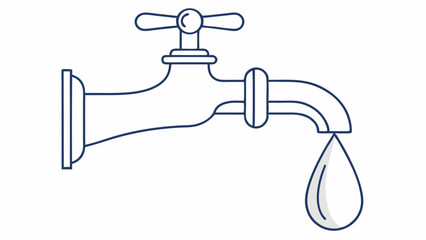 faucet with water drop