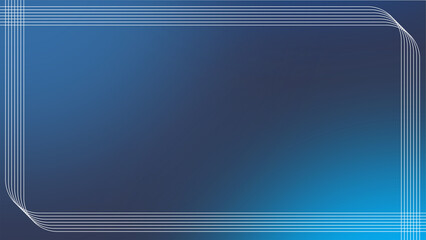 Fundo azul moldura