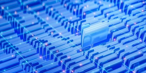 Digital Folder System for Document Management and Data Organization