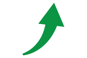 Black straight arrow icon on transparent background. flat style. arrow icon for your web site design, logo, app, UI. arrow indicated the direction symbol. curved arrow sign