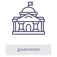 Obraz premium Government Element For Design Graphic