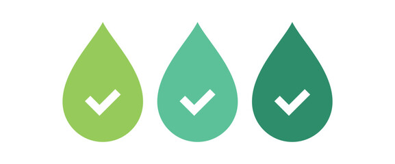 Obraz premium water icons Collection