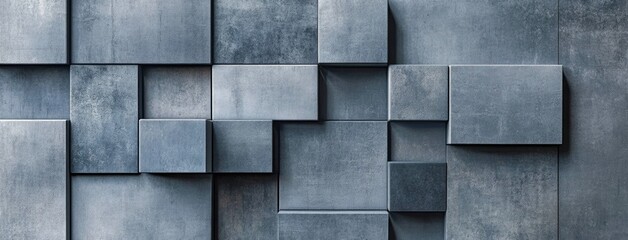 Urban textured concrete wall design