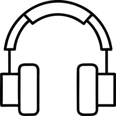 Headphones Icon Audio Music Design