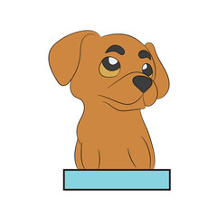 animal character homeless