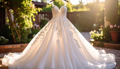 bride in wedding dress