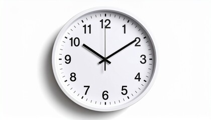 clock isolated on white