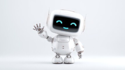 blue screen robot
