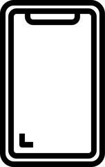 smartphone   illustration on a white background        