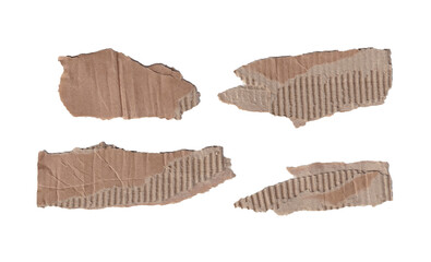 set of cardboard boxes samples