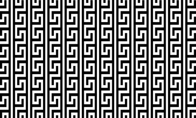 Ikat tribal ethnic pattern black and white background. monochrome element.