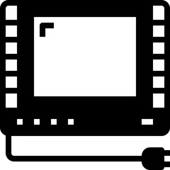 television illustration on a white background         