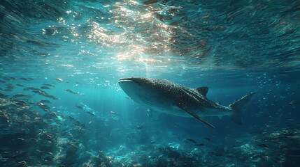 Fototapeta premium marine animals in