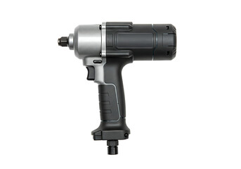 Modern Gray and Black Impact Wrench in Studio Lighting