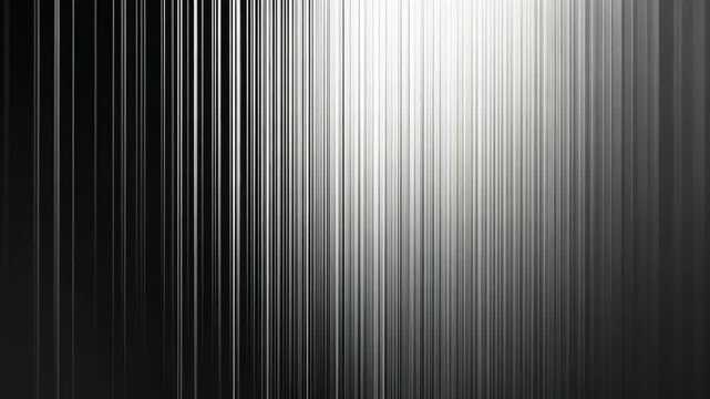 Abstract monochrome background with vertical light and dark lines.