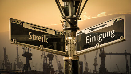 Signposts the direct way to Agreement versus Strike