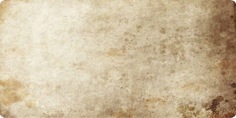 Grungy old paper texture with aged edges and earthy tones, perfect for antique document effects, historical visuals, vintage-themed posters, and retro graphic overlays in creative projects