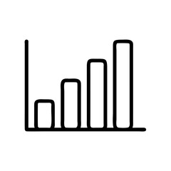 Fototapeta premium Gradient bars on transparent background for web and graphic design