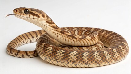Obraz premium De Kay’s Brown Snake on studio background